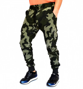 Mens Cargo Sweat Pants TAPERED FIT FALL/WINTER WARM