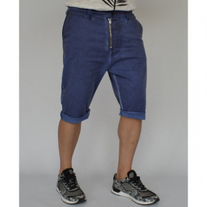 PANTALONI SCURȚI DE BĂRBAȚI Navy Blue oil dye