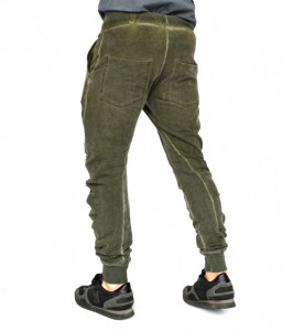 TAPERED SLIM FIT KHAKI HERREN JOGGINGHOSE FRÜHLING / HERBST