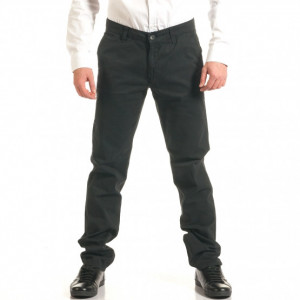 Black Mens Chino Trouser FALL/WINTER