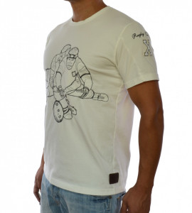 HERREN BESTICKTES T-SHIRT TRENDFIELD