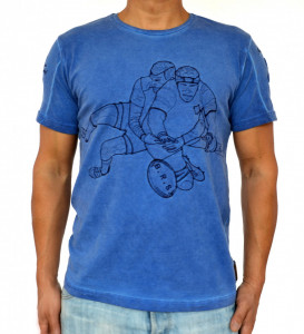 HERREN BESTICKTES T-SHIRT TRENDFIELD