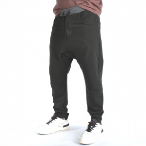 HERREN DROP GROTCH STRICKPANTS TRENDFIELD FRÜHLING HERBST
