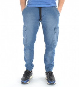 MEN'S DENIM CARGO PANTS TRENDFIELD SPRING