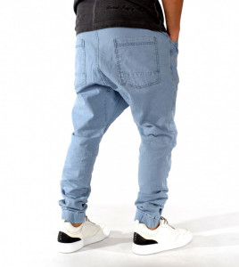 MEN'S DENIM DROP CROTCH PANTS TRENDFIELD SPRING/FALL