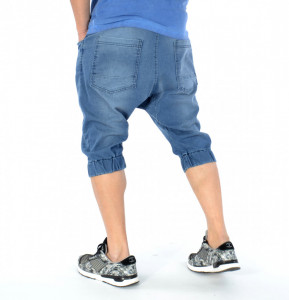 MEN'S DENIM DROP CROTCH SHORTS TRENDFIELD