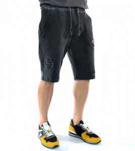 MEN'S EMBROIDERED SWEATSHORTS B.R.S. TRENDFIELD