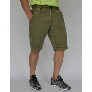 PANTALONI SCURȚI DE BĂRBAȚI Khaki oil dye