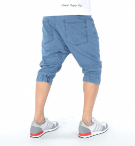 MEN'S DENIM DROP CROTCH SHORTS TRENDFIELD