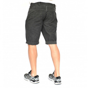 Men's shorts Dark Grey oil dye