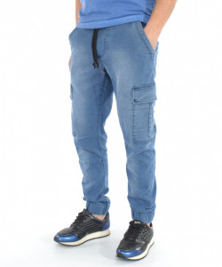 HERREN DENIM CARGO JEANS TRENDFIELD FRÜHLING