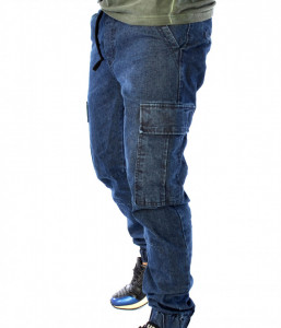 HERREN DENIM CARGO JEANS TRENDFIELD HERBST/WINTER
