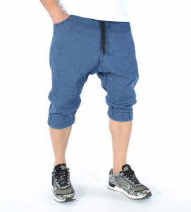 HERREN DENIM DROP CROTCH SHORTS TRENDFIELD