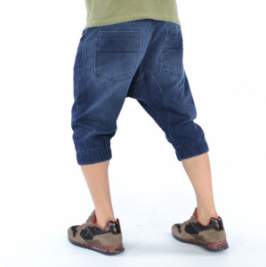 HERREN DENIM DROP CROTCH SHORTS TRENDFIELD