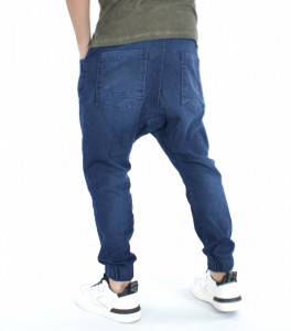 MEN'S DENIM DROP CROTCH PANTS TRENDFIELD SPRING