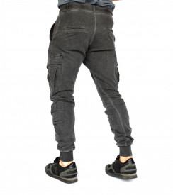 MENS CARGO TAPERED SWEATPANTS SPRING/FALL