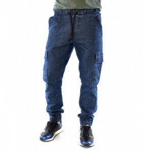 HERREN DENIM CARGO JEANS TRENDFIELD HERBST/WINTER