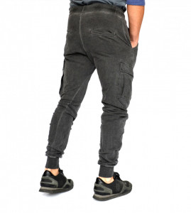TAPERED SLIM FIT HERREN CARGO JOGGINGHOSE FRÜHLING / HERBST