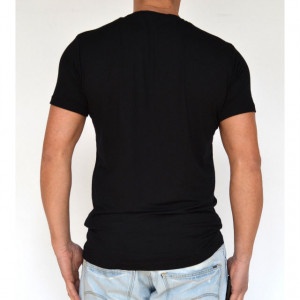 BLACK MENS TSHIRT