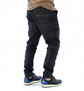 HERREN DENIM CARGO JEANS TRENDFIELD HERBST/WINTER