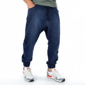HERREN DENIM DROP CROTCH PANTS SPRING TRENDFIELD