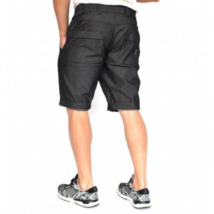 Men's blue striped shorts