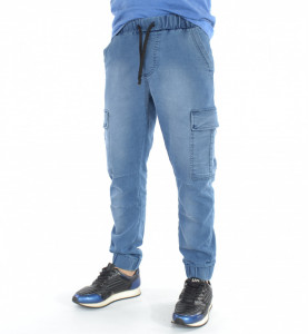 MEN'S DENIM CARGO PANTS TRENDFIELD SPRING