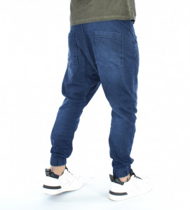 MEN'S DENIM DROP CROTCH PANTS TRENDFIELD SPRING