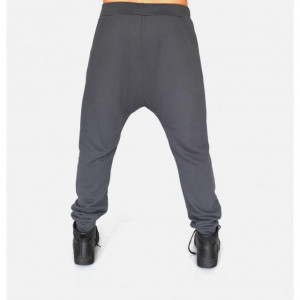 Men's Grey joggers drop crotch sweatpants SPRING/FALL