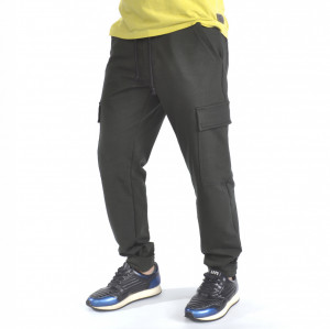 PANTALONI DE TRENING BARBAȚI CARGO PRIMĂVARĂ/TOAMNĂ TRENDFIELD