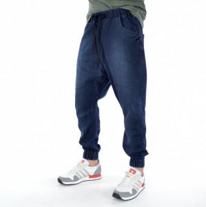 MEN'S DENIM DROP CROTCH PANTS TRENDFIELD SPRING