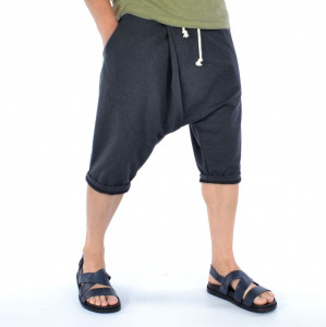 MEN'S DROP CROTCH SWEATSHORTS TRENDFIELD