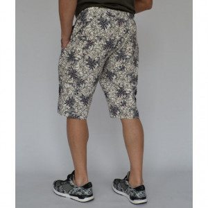 Men's Floral Motifs Cargo sweat shorts