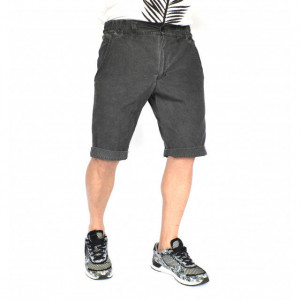 Men's shorts Dark Grey oil dye