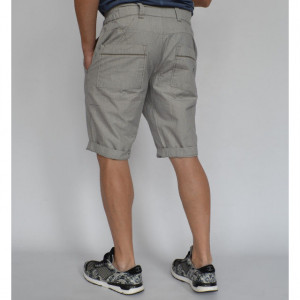Men's White striped shorts