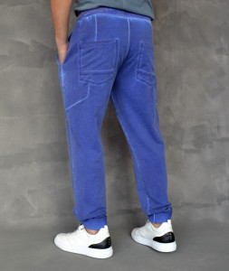 MENS BLUE OIL DYE SWEATPANTS SPRING/SUMMER