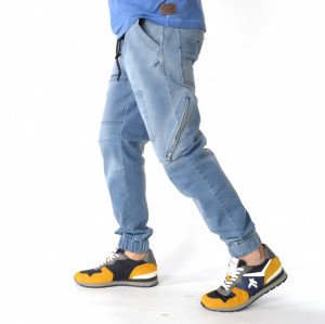 HERREN DENIM CARGO JEANS TRENDFIELD FRÜHLING