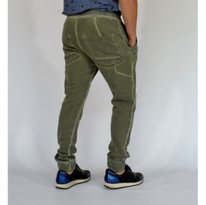 PANTALONI DE TRENING BARBAȚI OIL DYE TOAMNĂ/IARNĂ