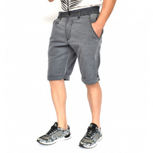 PANTALONI SCURȚI DE BĂRBAȚI Grey oil dye