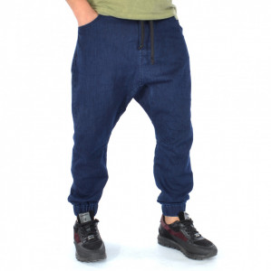 HERREN DENIM DROP CROTCH PANTS SPRING TRENDFIELD