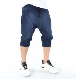 MEN'S DENIM DROP CROTCH SHORTS TRENDFIELD