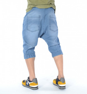 MEN'S DENIM DROP CROTCH SHORTS TRENDFIELD