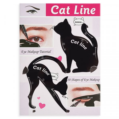 Sabloane pentru contur ochi - Cat Line