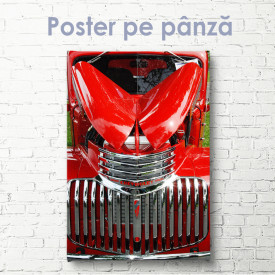 Poster, Capotă roșie