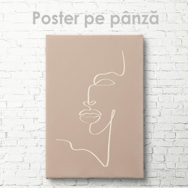 Poster, Portret minimalistic