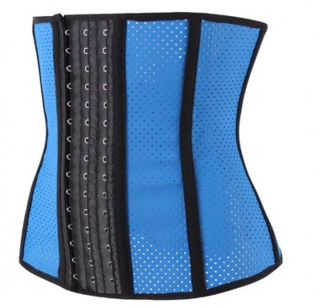 Corset Talie de Viespe Ultrasport Vara LATEX Albastru