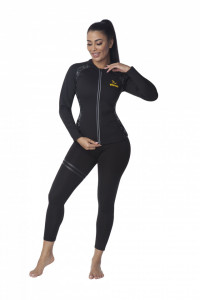 Bluza modelatoare din Neopren Premium Efect Sauna