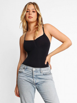 Body Modelator --TUMMY CONTROL--Black Lenjerie modelatoare