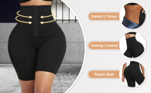 Controlul abdomenului Lift Fesier Pantalon Atractiv Pentru Dame Scurti