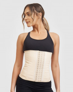 Corset Talie de Viespe -GLOSSY- NUDE